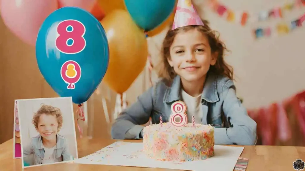 8. Geburtstag mit Baloonn und leckerem Kuchen