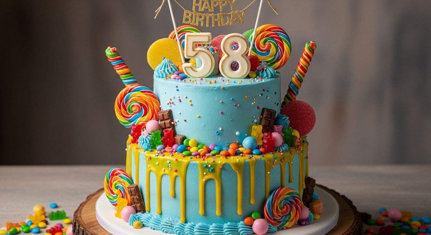 Alles Gute zum 58. Geburtstag.