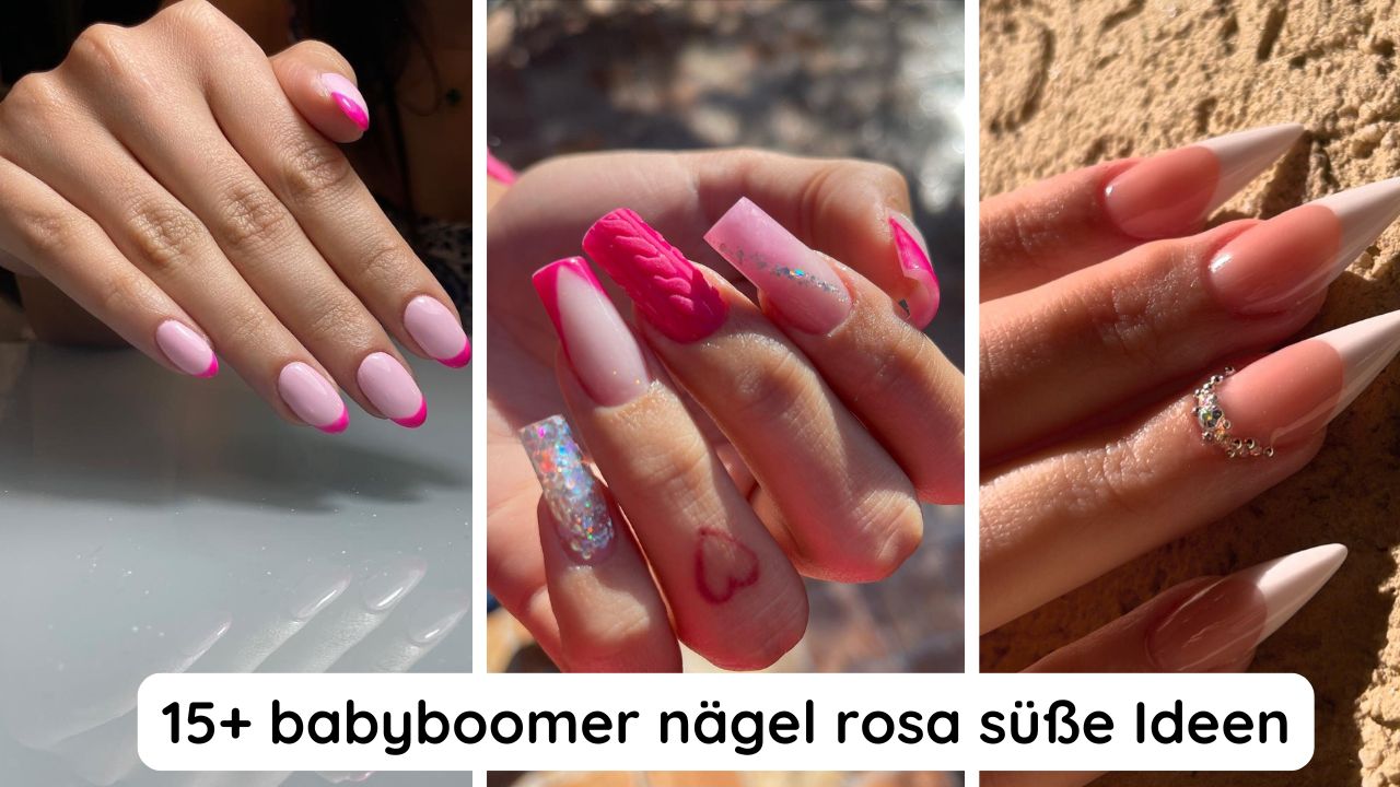 15+ babyboomer nägel rosa süße Ideen