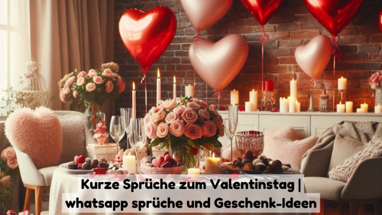 Finden Sie kurze Sprüche zum Valentinstag | Whatsapp-Sprüche und Geschenkideen.