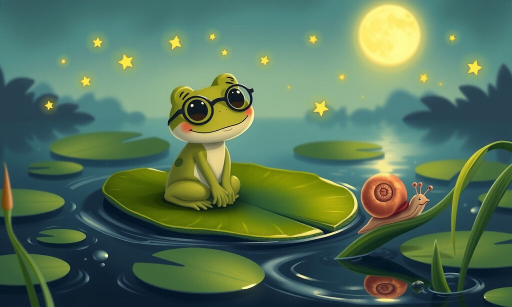 Frida Frosch sucht den leisesten Quak