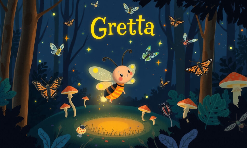 Greta Glühwürmchen und ihr wackeliges Nachtlicht