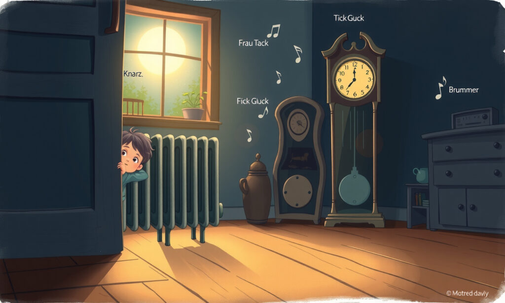 Hörst du das? Die Nachtmusik im Haus