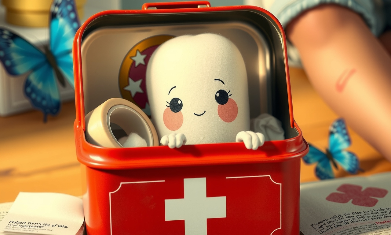 Hubert Heftpflaster und das Aua, das einschlief