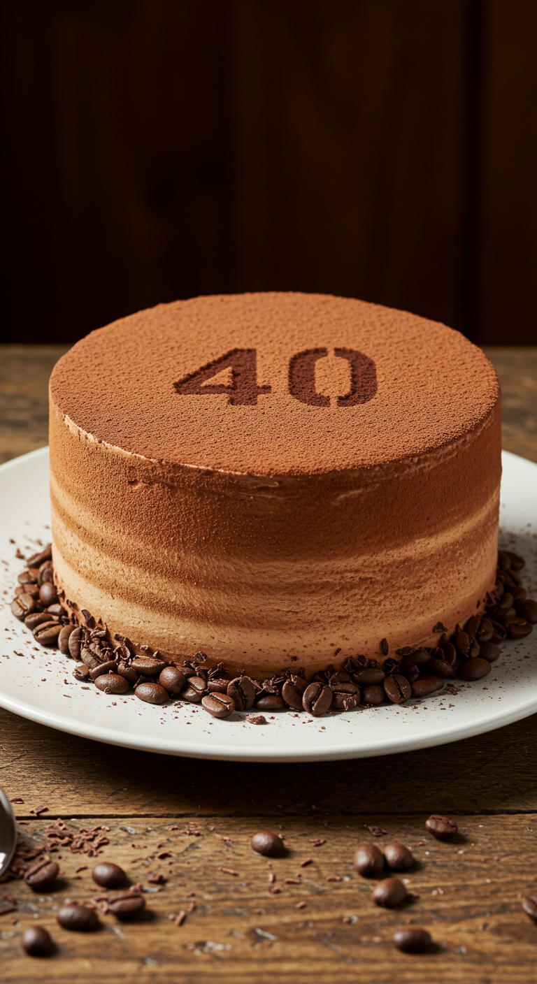 Schokotorte mit Kakaopulver, 