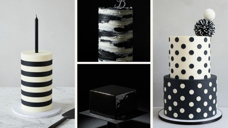 24_puristische_Torten_in_Schwarz-Wei__mit_starkem_Pinterest-Potential