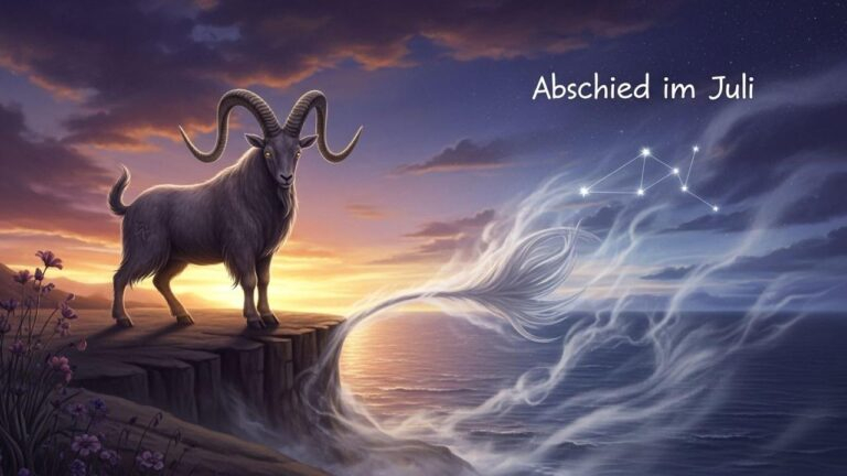 Sternzeichen Steinbock am Horizont im Juli: Ein Abschied könnte ein Neuanfang sein.