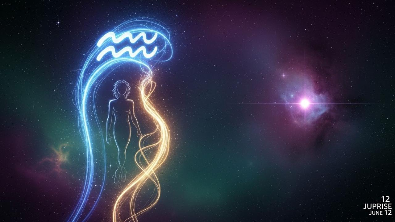 Sternzeichen Wassermann mit kosmischem Hintergrund für den 12. Juni – Überraschungen inklusive!
